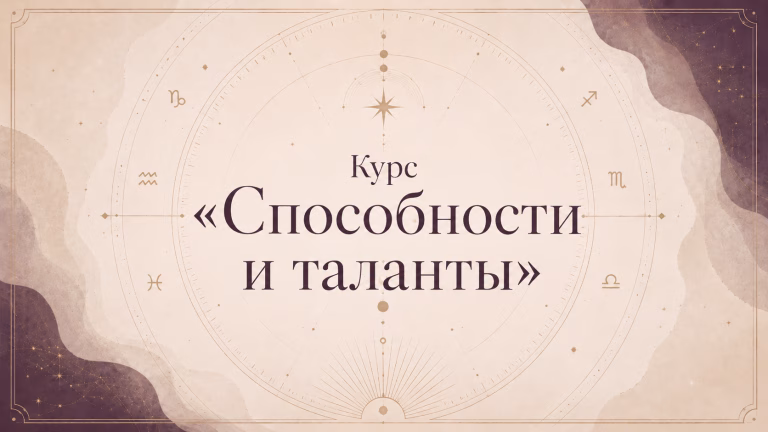 Обложка мастер-класса «Способности и таланты» Лилии Викуловой