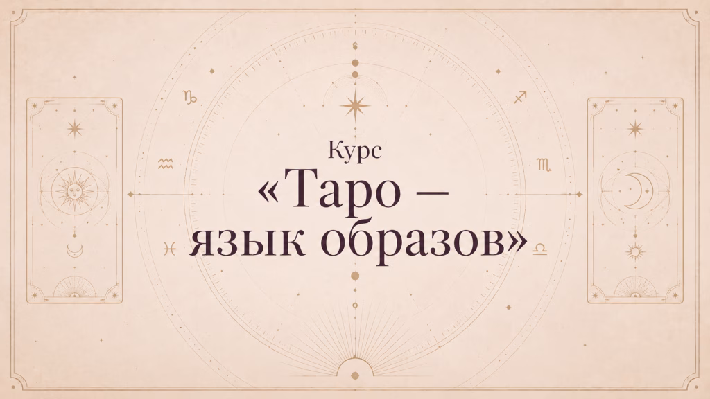 Обложка мастер-класса «Таро — язык образов» Лилии Викуловой